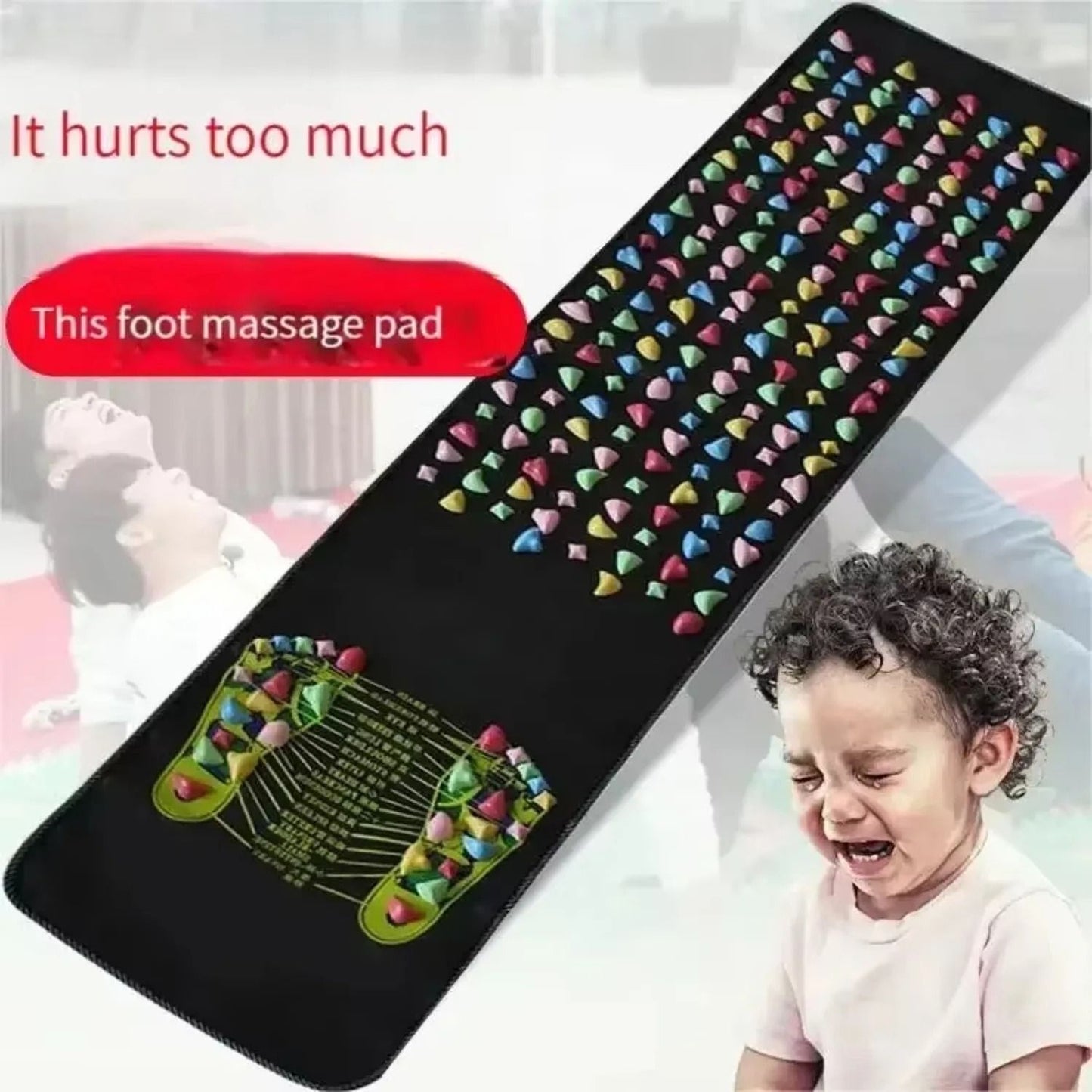 Acupressure Foot Massage Pad for Reflexology Relief