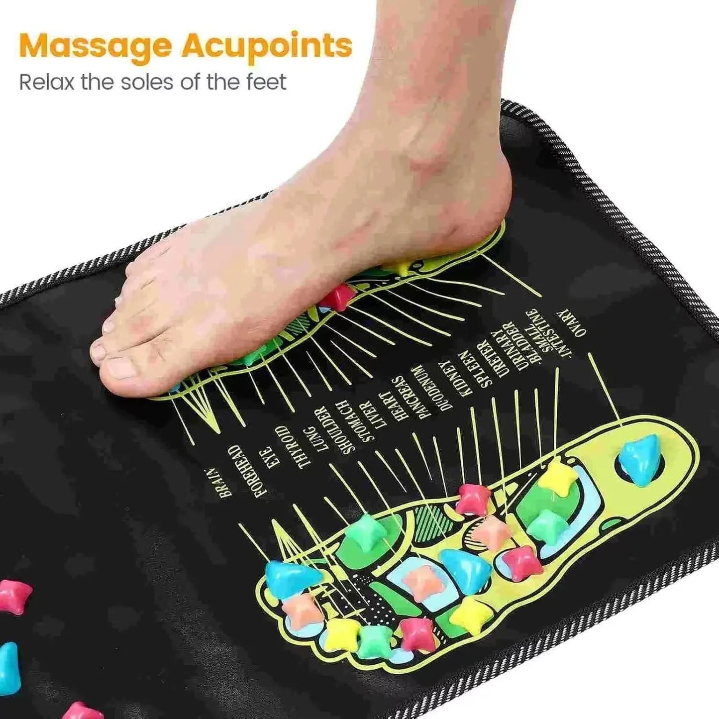 Acupressure Foot Massage Pad for Reflexology Relief