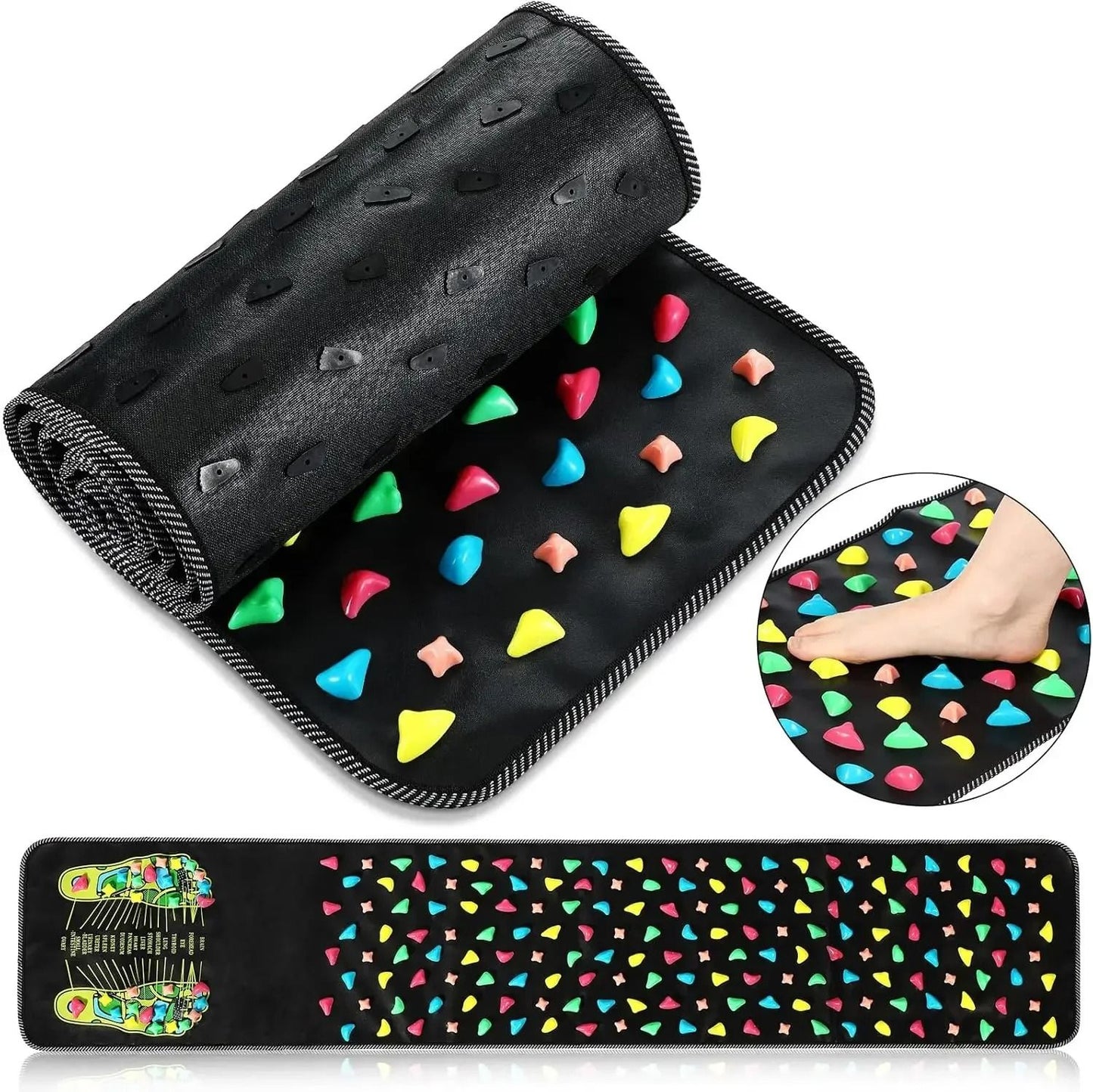 Acupressure Foot Massage Pad for Reflexology Relief