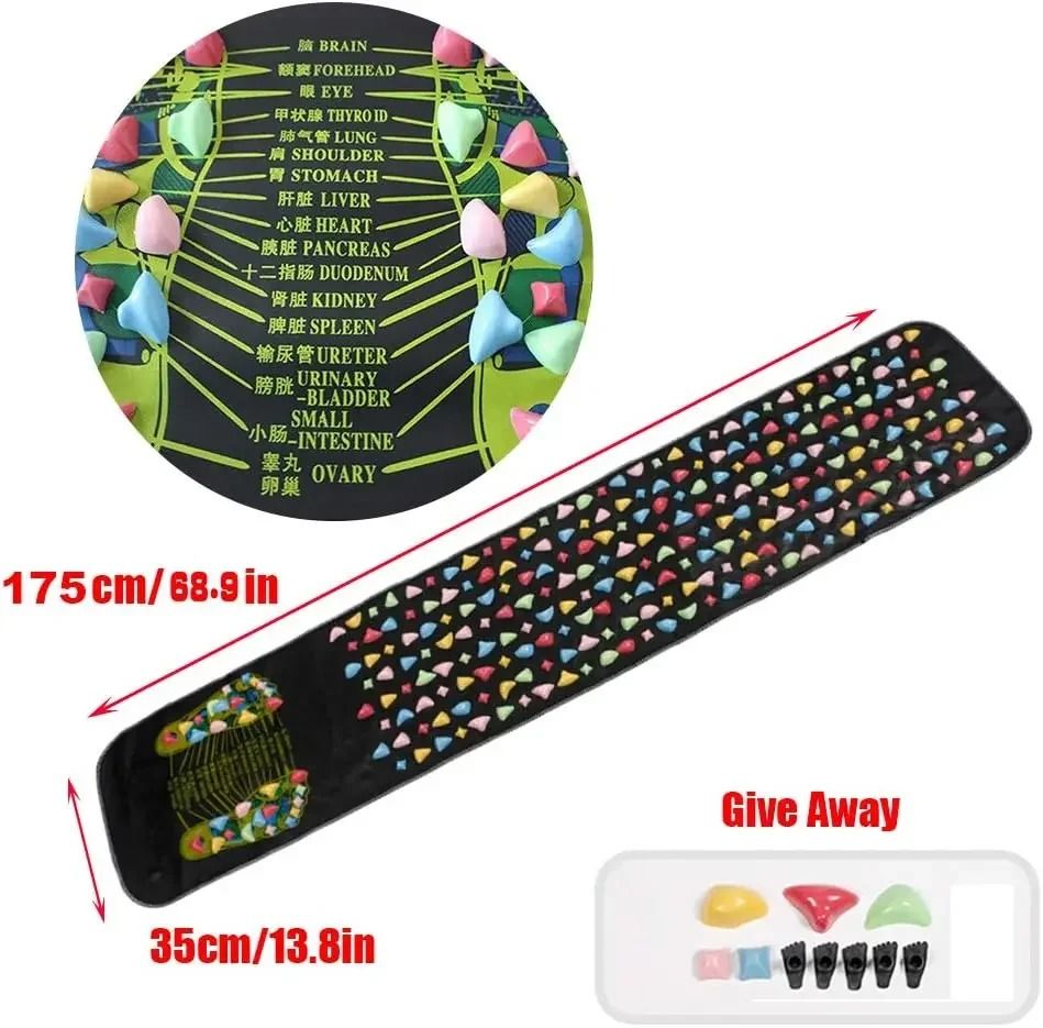 Acupressure Foot Massage Pad for Reflexology Relief