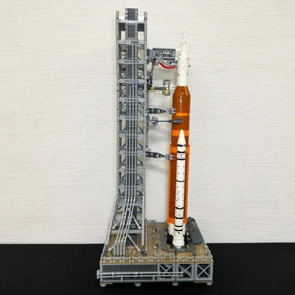 3601pcs Artemis Space Launch System Rocket Puzzle Model Building Kit