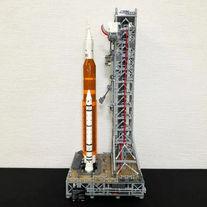 3601pcs Artemis Space Launch System Rocket Puzzle Model Building Kit