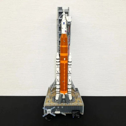 3601pcs Artemis Space Launch System Rocket Puzzle Model Building Kit