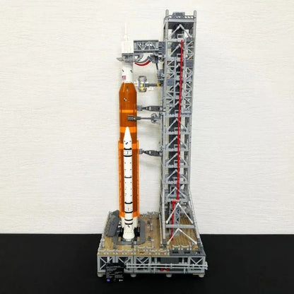 3601pcs Artemis Space Launch System Rocket Puzzle Model Building Kit