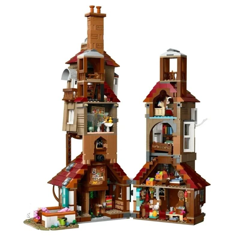 76437 The Burrow 2405 Piece Building Blocks Model Kit