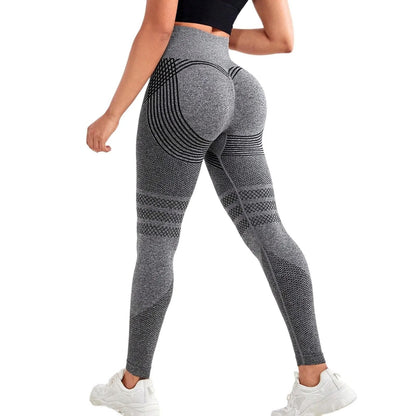 High Waist Compression Slimming Leggings for Women Seamless Push Up Yoga and Fitness Pants
