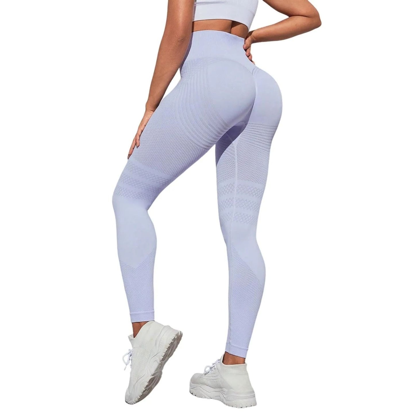 High Waist Compression Slimming Leggings for Women Seamless Push Up Yoga and Fitness Pants
