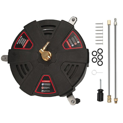 Patio Pressure Washer Surface Cleaner with Quick Connector