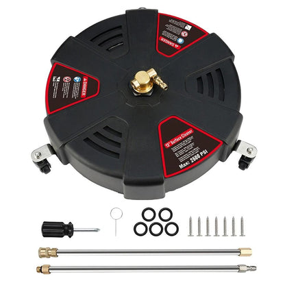 Patio Pressure Washer Surface Cleaner with Quick Connector