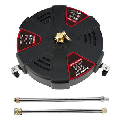 Patio Pressure Washer Surface Cleaner with Quick Connector