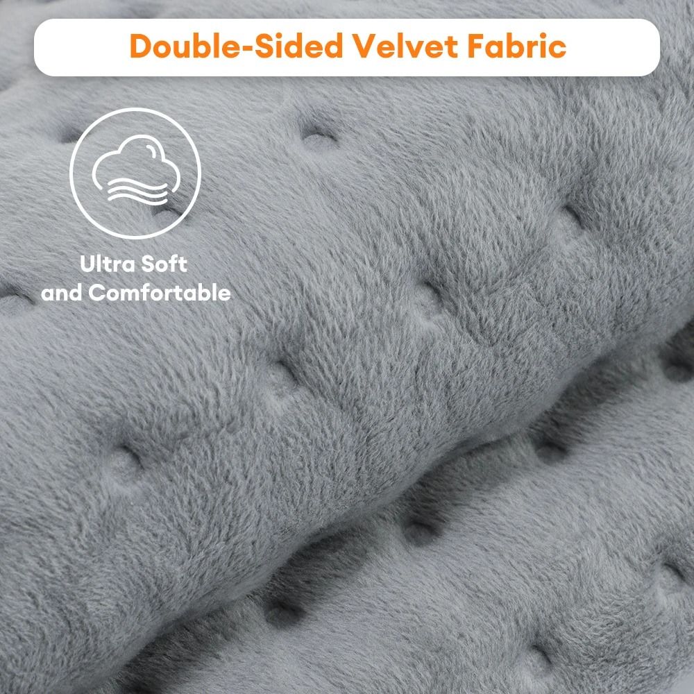 Electric Heating Pad Blanket with 9 Heat Levels and 4 Timer Modes
