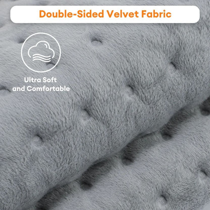 Electric Heating Pad Blanket with 9 Heat Levels and 4 Timer Modes
