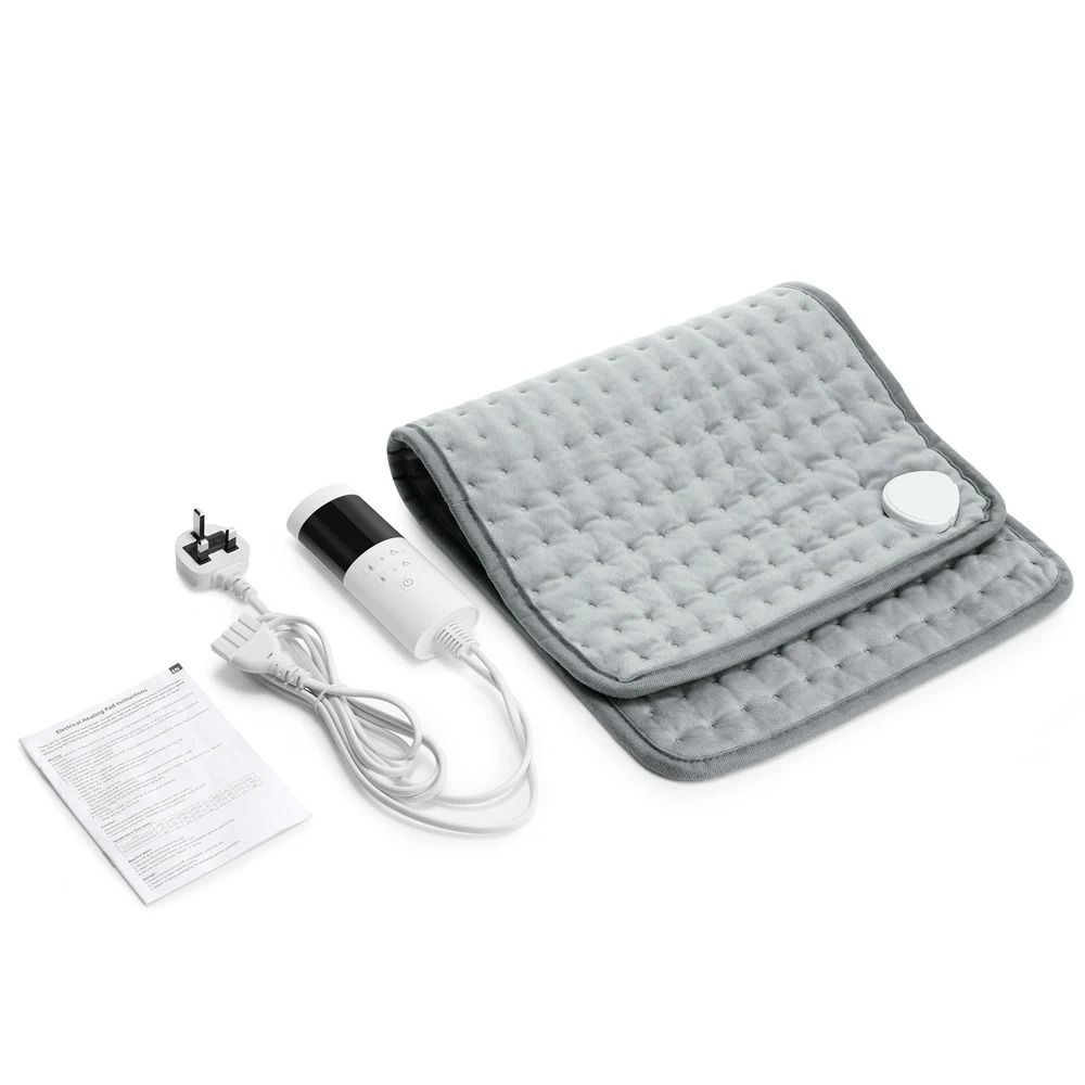Electric Heating Pad Blanket with 9 Heat Levels and 4 Timer Modes