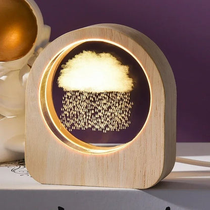 3D Crystal Glass Solar System Laser Engraved Astronomy Decoration Gift