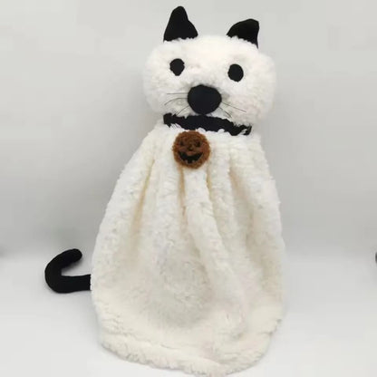 Gus the Ghost with Pumpkin Plush Toy Soft Stuffed Animal for Kids and Holiday Home Decor