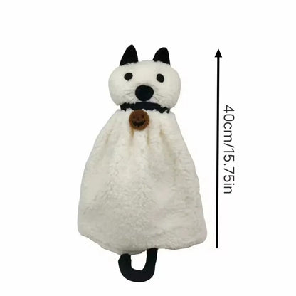Gus the Ghost with Pumpkin Plush Toy Soft Stuffed Animal for Kids and Holiday Home Decor