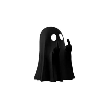 Luminous Ghost Figurine Middle Finger Halloween Decoration Car and Home Ornament