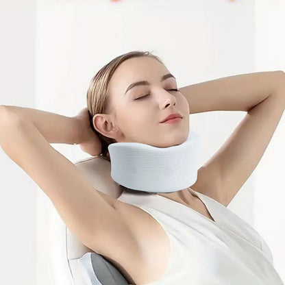 Adjustable Neck Support, Neck Brace Breathable Neck Support, Cervical Sponge Neck Protector for Sleep