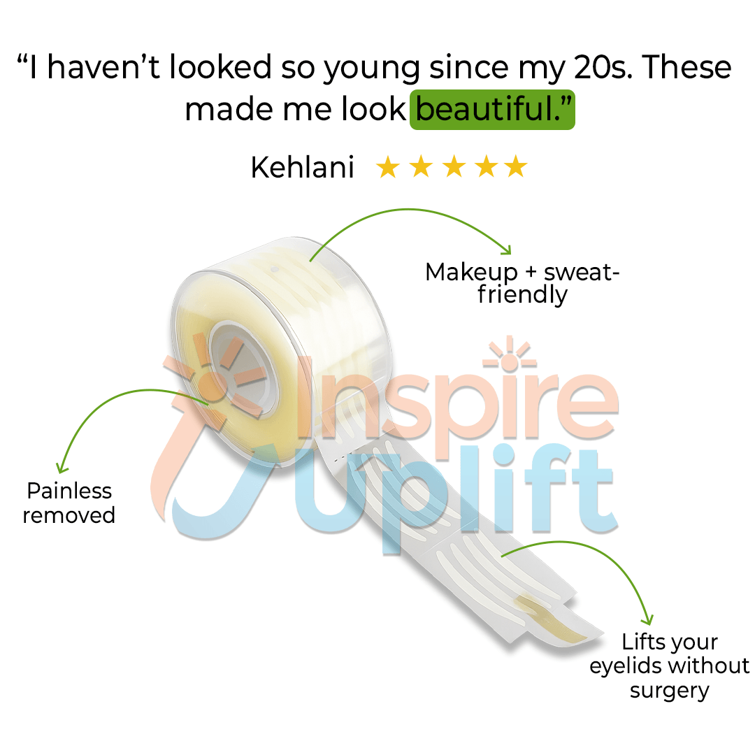 Invisible Eyelid Lifters Tape, Instantly Brighter, Youthful Eyes