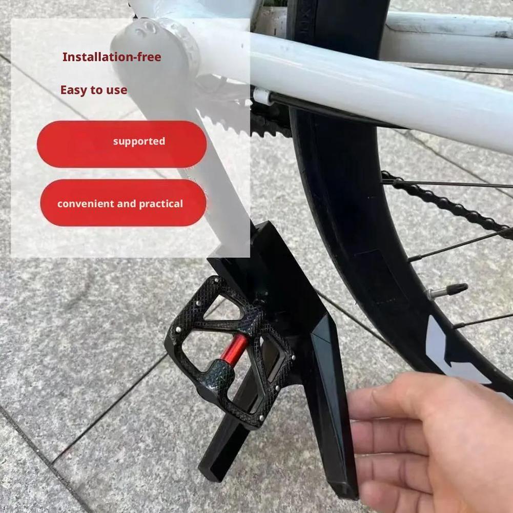 Heavy Duty Bicycle Kickstand for Mountain Bike,Tool Free Installation Adjustable Side Stand for Stable Parking,Road bike