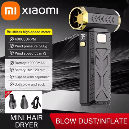 Xiaomi 2 in 1 Air Blower and Vacuum Powerful Dust Cleaner with Brushless Motor