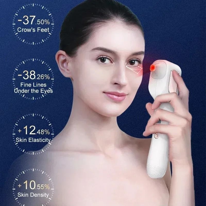 Electric Face Lifting Device Dot Matrix Beauty Massager for Wrinkle Removal and Skin Tightening