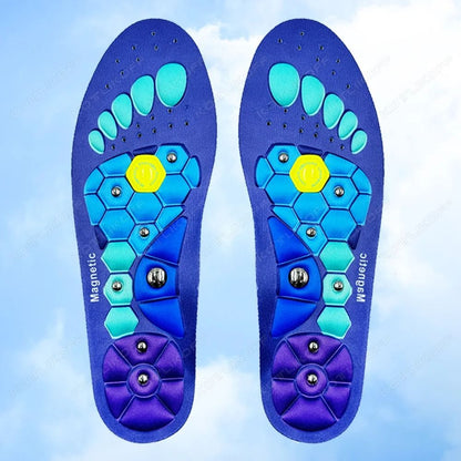 Magnetic Therapy Sports Insoles with Acupressure Massage for Weight Loss and Fatigue Relief