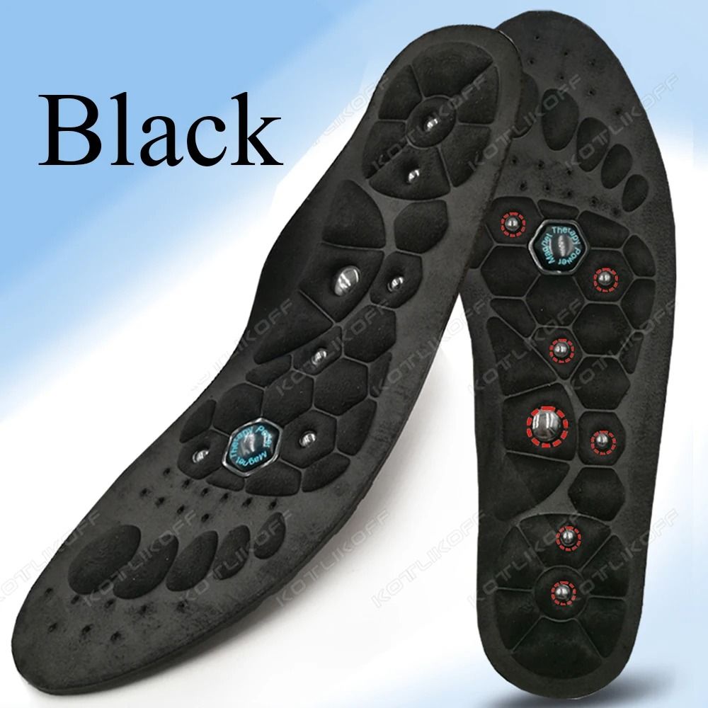 Magnetic Therapy Sports Insoles with Acupressure Massage for Weight Loss and Fatigue Relief