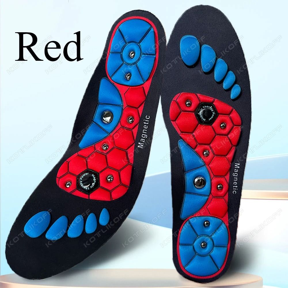 Magnetic Therapy Sports Insoles with Acupressure Massage for Weight Loss and Fatigue Relief