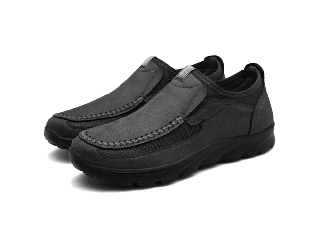 Mens Casual Loafers Breathable Handmade Retro Sneakers