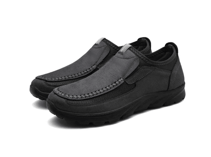 Mens Casual Loafers Breathable Handmade Retro Sneakers
