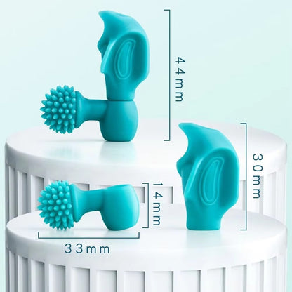 4pcs Cartoon Silicone Grip Holder, Writing Posture Corrector, Learning Practice Pen Holder, Writing Grip Stationery