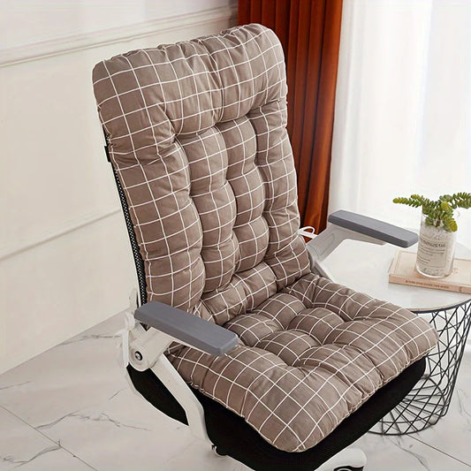 Ergonomic Office Chair Cushion with Integrated Backrest Support,Multifunctional Seat Cushion for Home,Car,and Office use