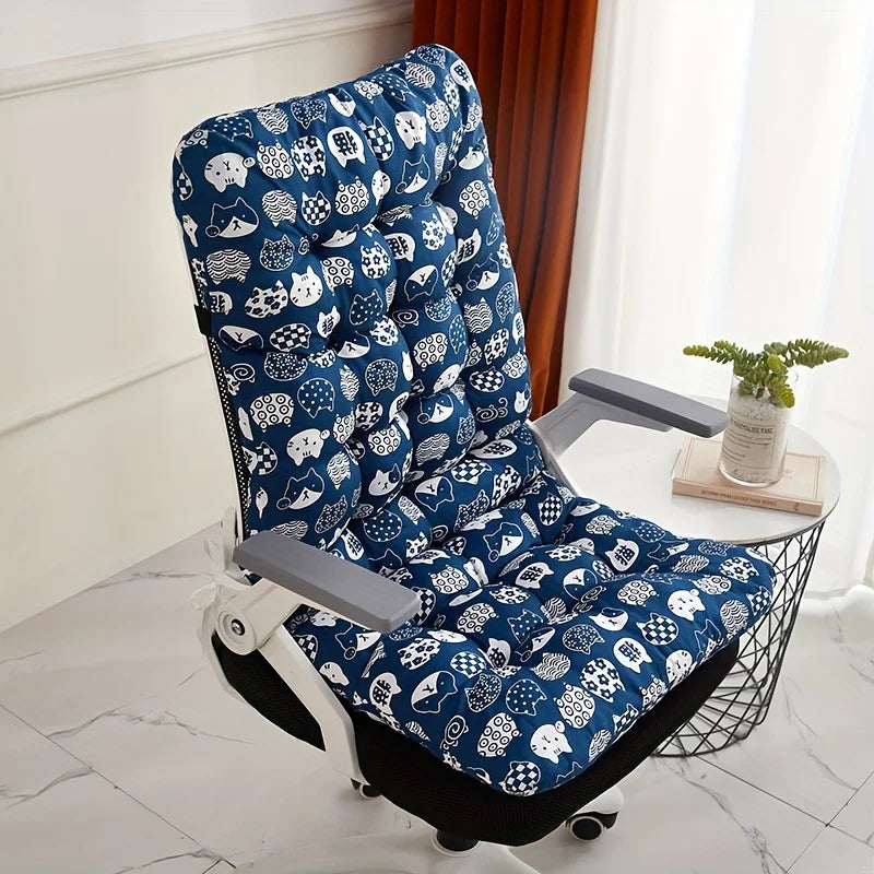 Ergonomic Office Chair Cushion with Integrated Backrest Support,Multifunctional Seat Cushion for Home,Car,and Office use