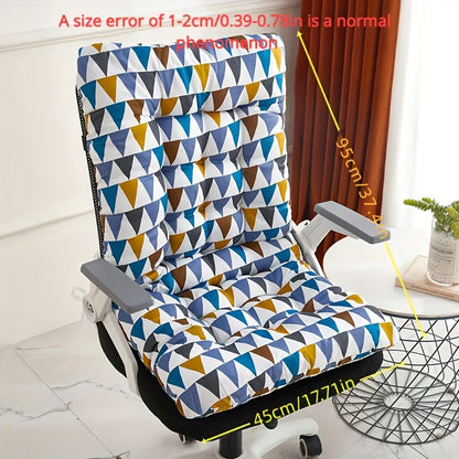 Ergonomic Office Chair Cushion with Integrated Backrest Support,Multifunctional Seat Cushion for Home,Car,and Office use