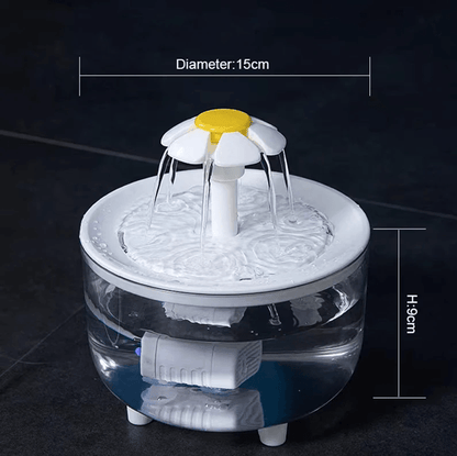 Automatic Cat Water Fountain with Filter Quiet USB Electric Pet Dispenser