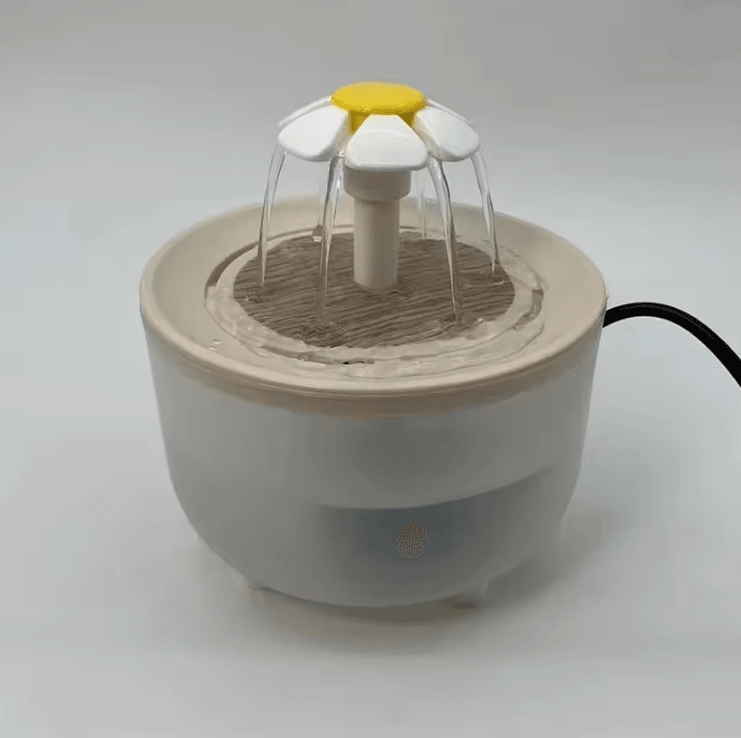 Automatic Cat Water Fountain with Filter Quiet USB Electric Pet Dispenser
