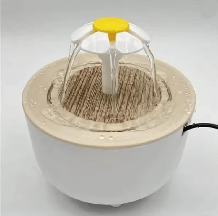 Automatic Cat Water Fountain with Filter Quiet USB Electric Pet Dispenser