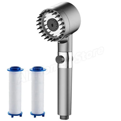 High Pressure 3 Mode Shower Head – Water Saving Handheld SPA Massage with Anion Filter
