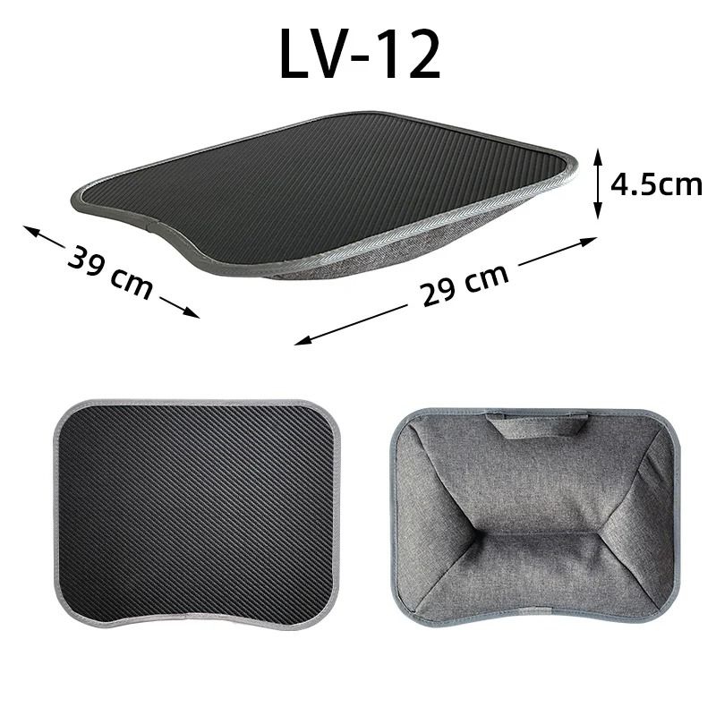 Multifunctional Laptop Desk with Cushion Foam Filled Pillow Table and Hard Mouse Pad