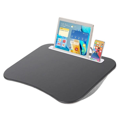 Multifunctional Laptop Desk with Cushion Foam Filled Pillow Table and Hard Mouse Pad