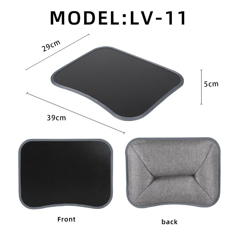 Multifunctional Laptop Desk with Cushion Foam Filled Pillow Table and Hard Mouse Pad