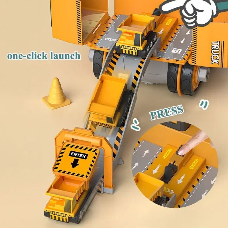Kids Engineering Vehicle Assembly Set with Tools Educational Construction Toy