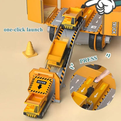 Kids Engineering Vehicle Assembly Set with Tools Educational Construction Toy