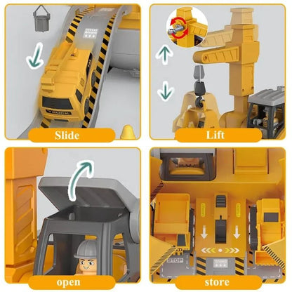 Kids Engineering Vehicle Assembly Set with Tools Educational Construction Toy