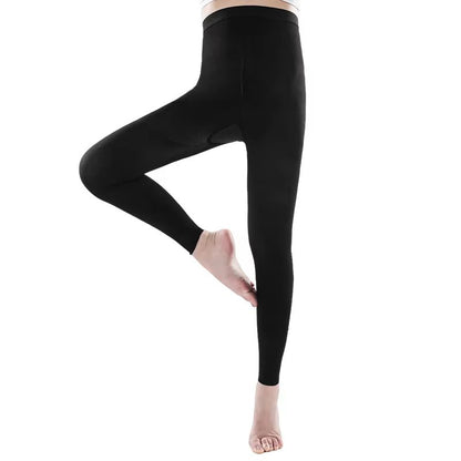 20–30mmHg Women's Compression Pantyhose – Footless Medical Stockings for Varicose Veins & Graduated Support (M–5XL)