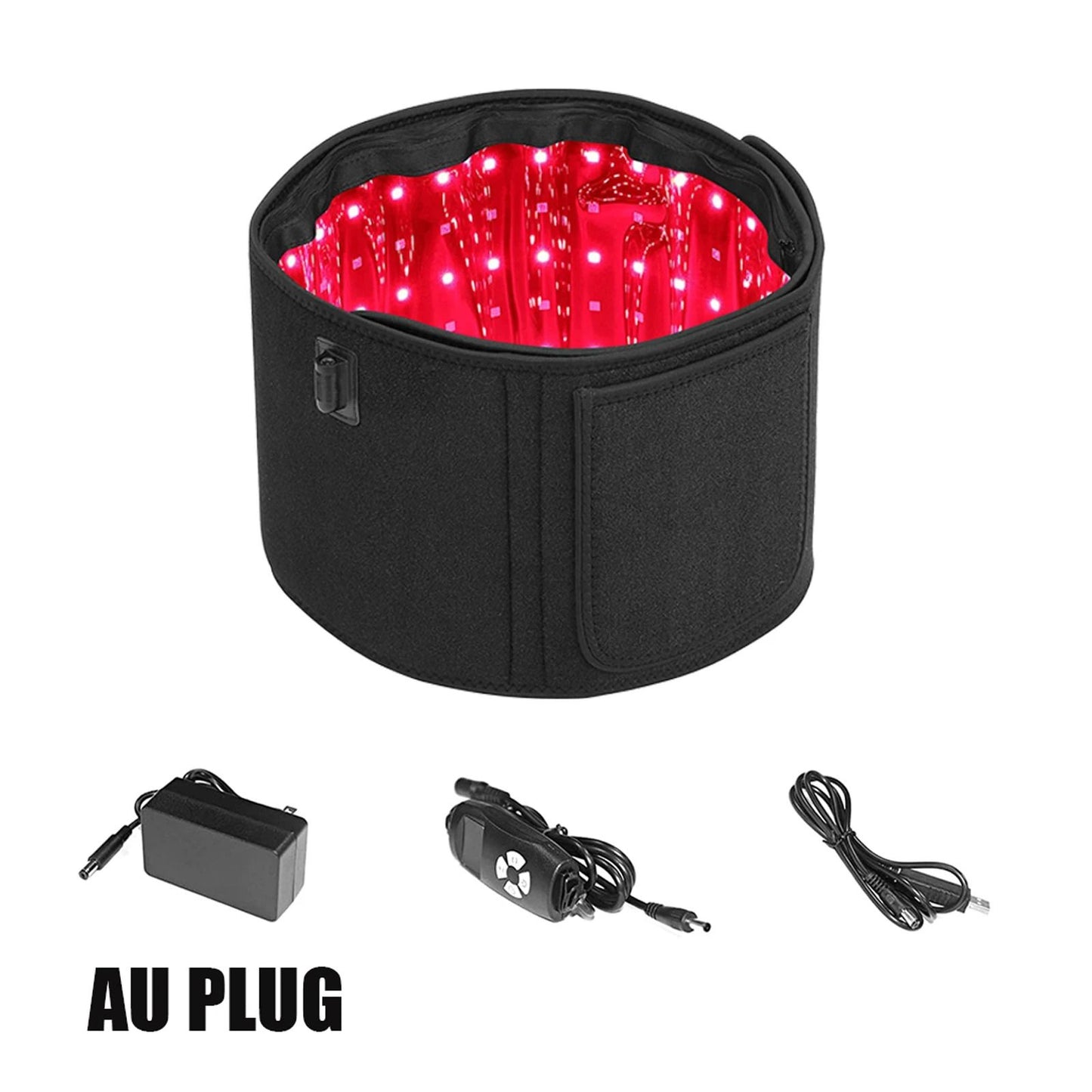Red Infrared Light Therapy Belt for Fat Burning and Pain Relief