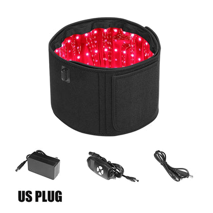 Red Infrared Light Therapy Belt for Fat Burning and Pain Relief