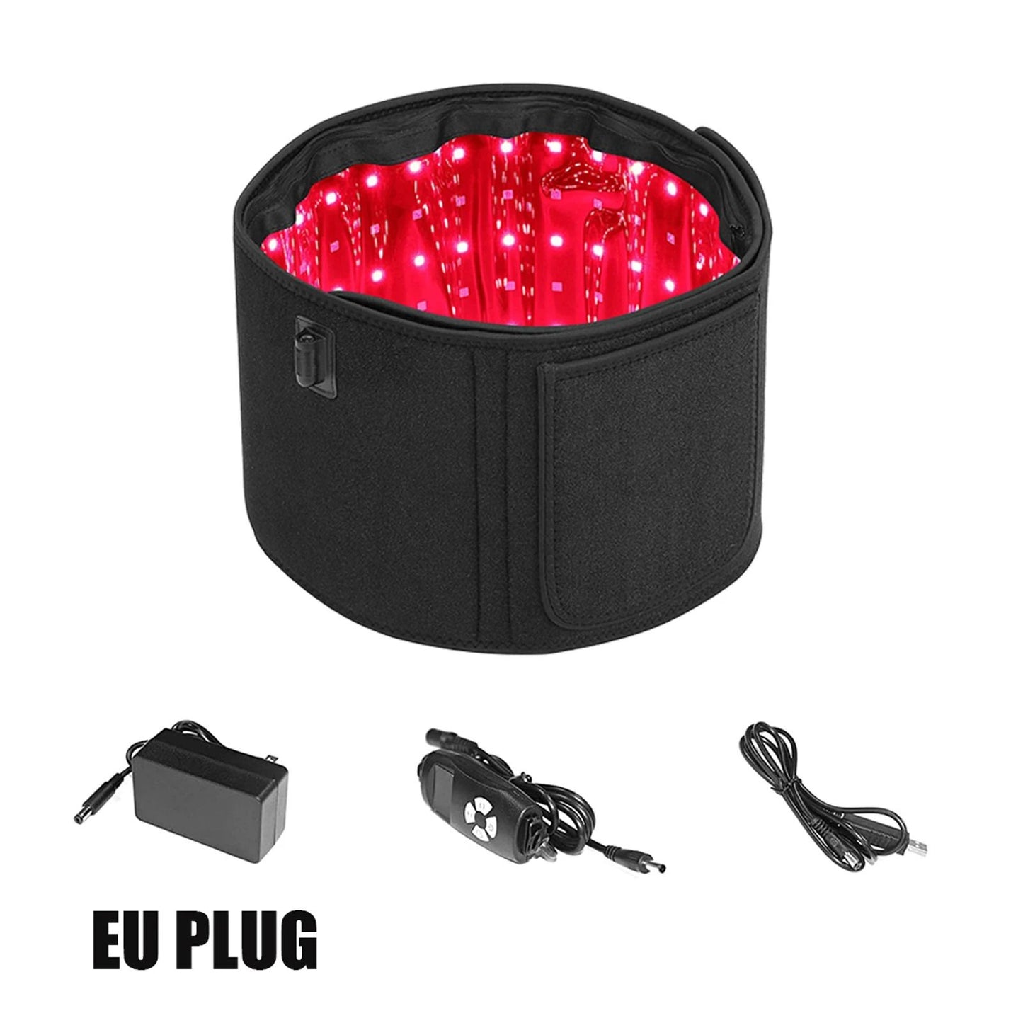 Red Infrared Light Therapy Belt for Fat Burning and Pain Relief