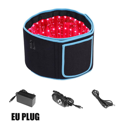 Red Infrared Light Therapy Belt for Fat Burning and Pain Relief